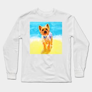 Guiness the Yorkie Long Sleeve T-Shirt